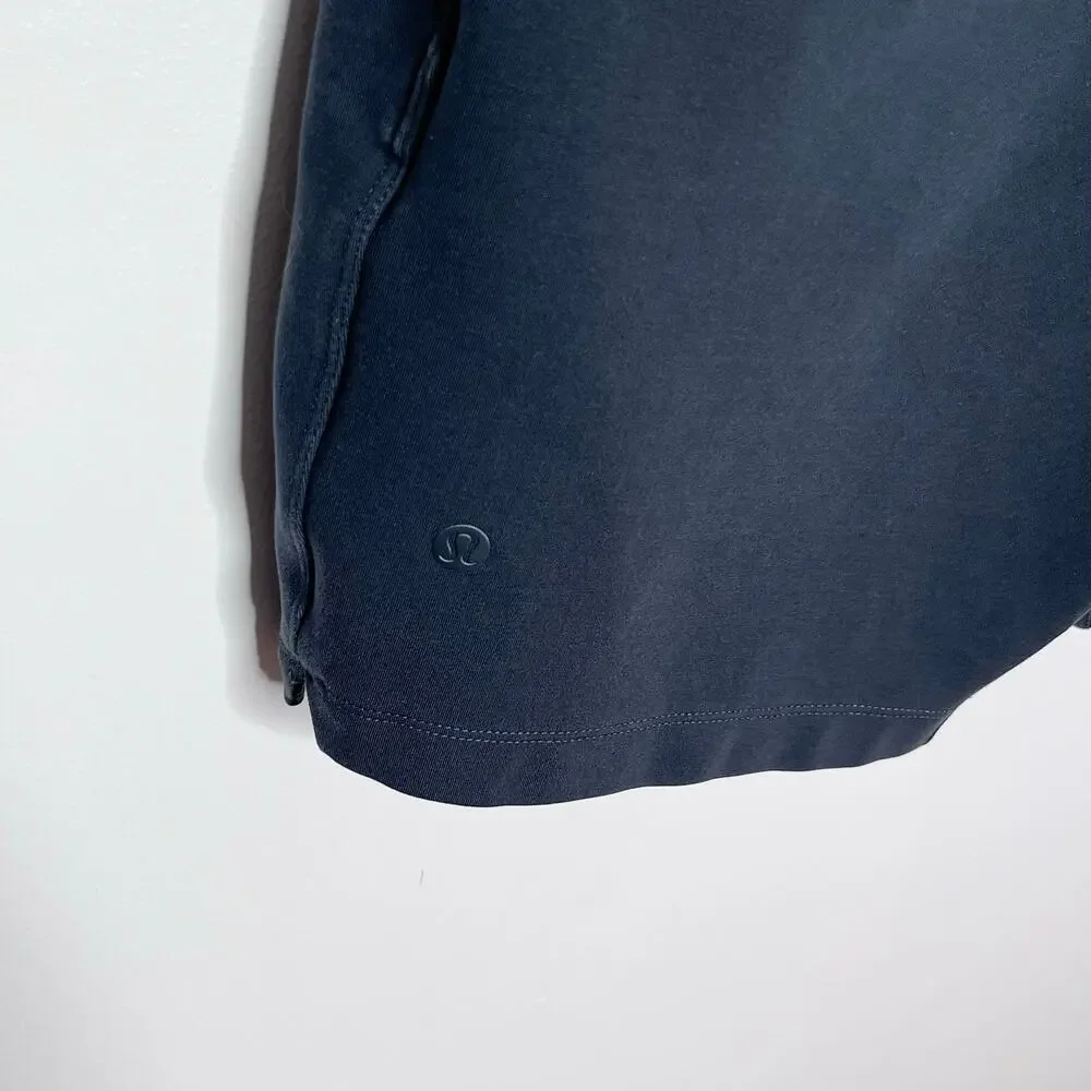 Lululemon City Sweat Shorts Mens Small Gray Drawstring Sweat Athletic Casual